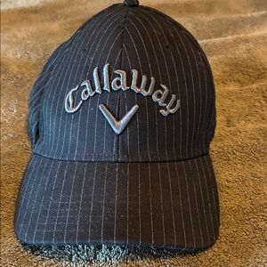 Callaway Dark Gray Pinstripe Hat